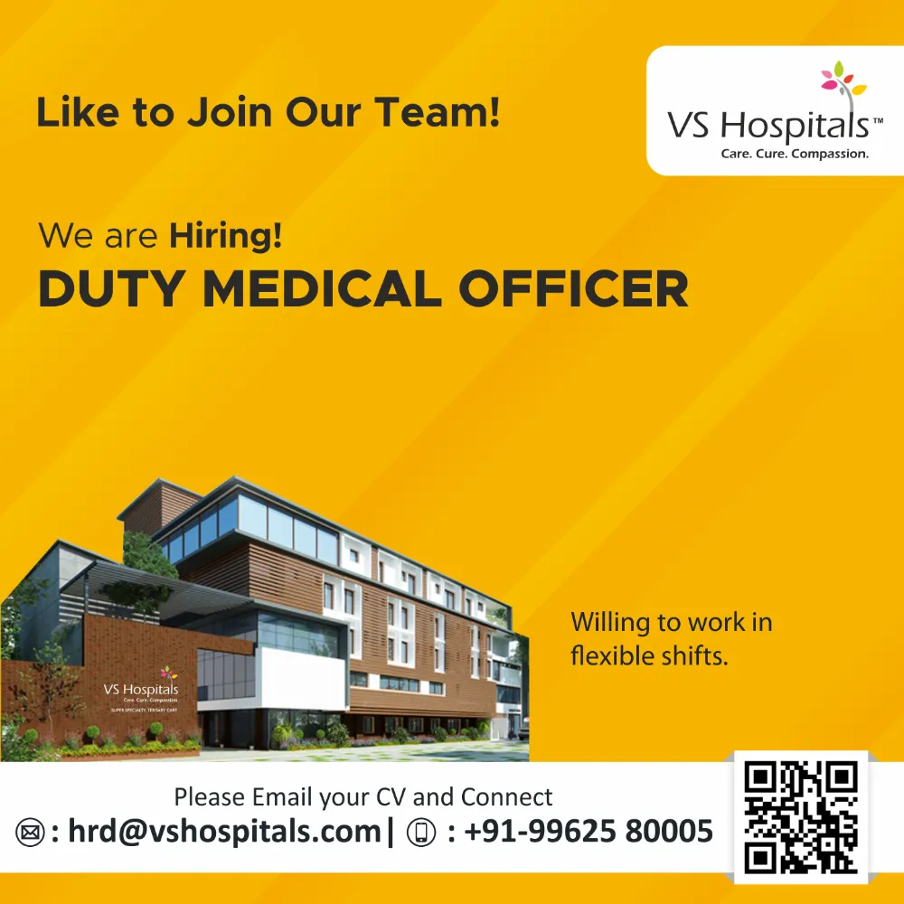 Job Vacancy Ads - Duty Medical Officer