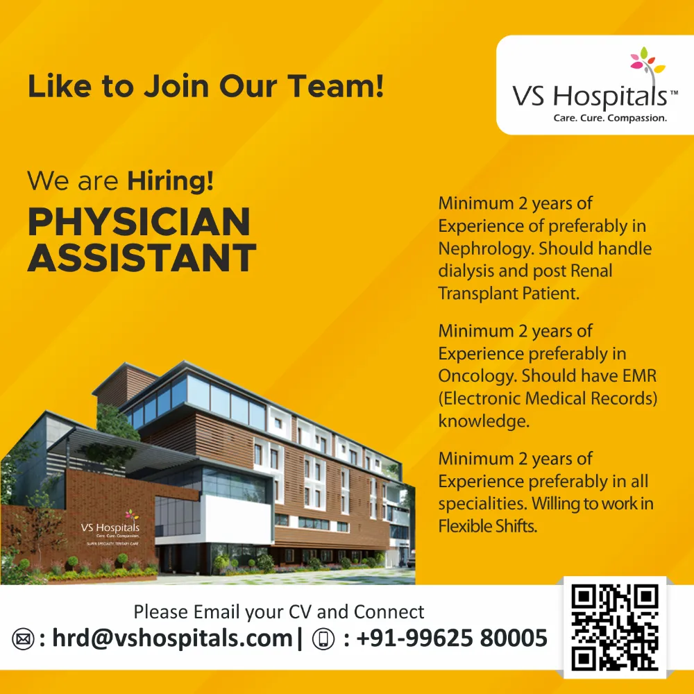 Job Vacancy Ads - Physician Assistant