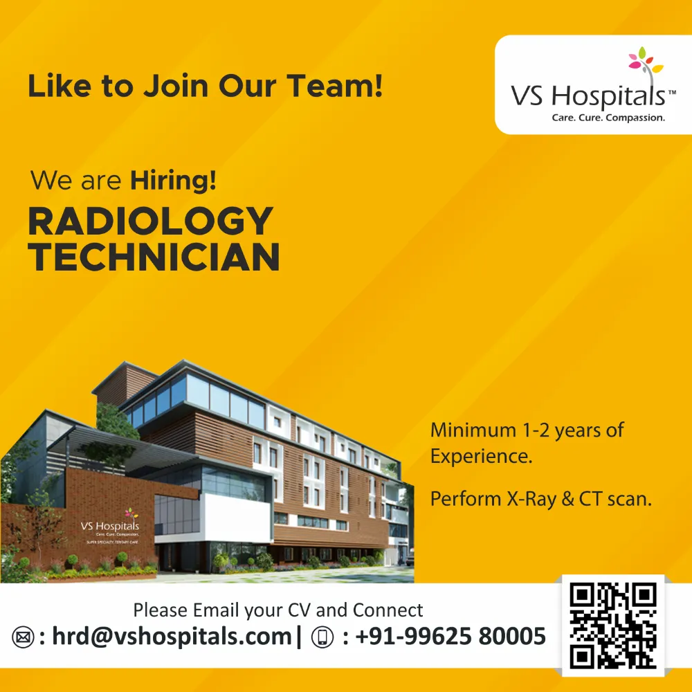 Job Vacancy Ads - Radiology Technician