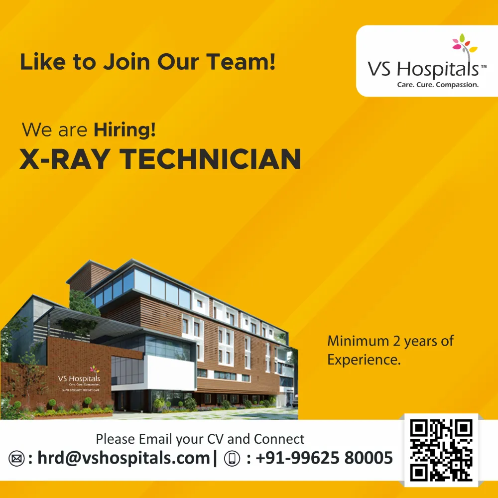 Job Vacancy Ads - X-Ray Technician