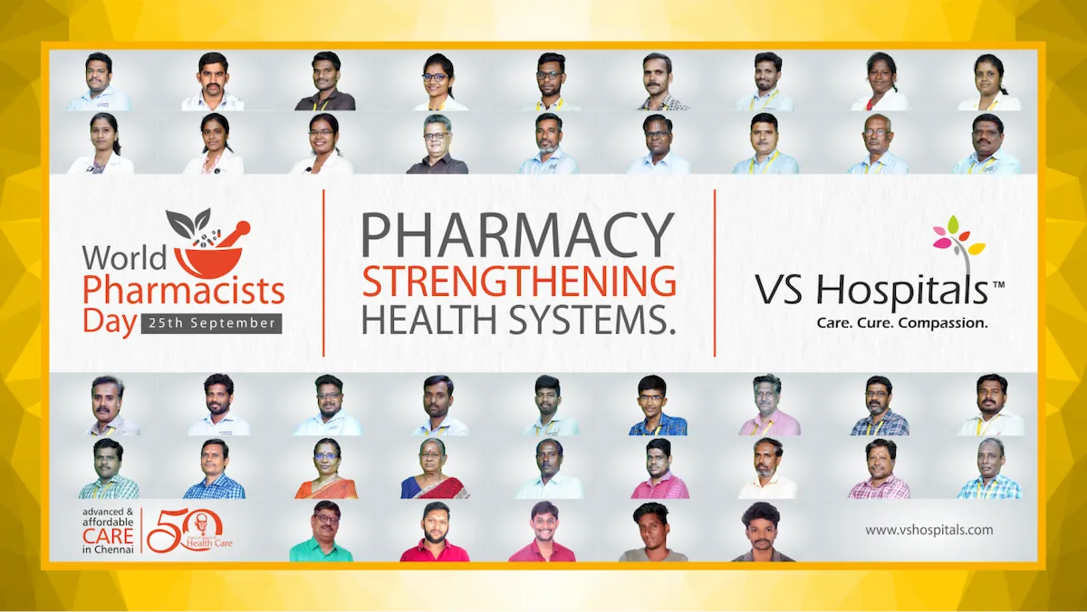 Celebrating World Pharmacist Day at VS Hospitals, Chennai: Honoring our Healthcare Heroes