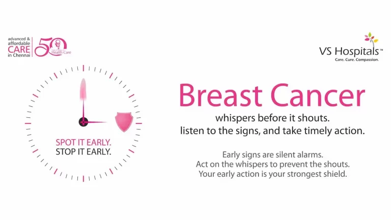 Spot It Early, Stop It Early - Your Best Chance Against Breast Cancer.