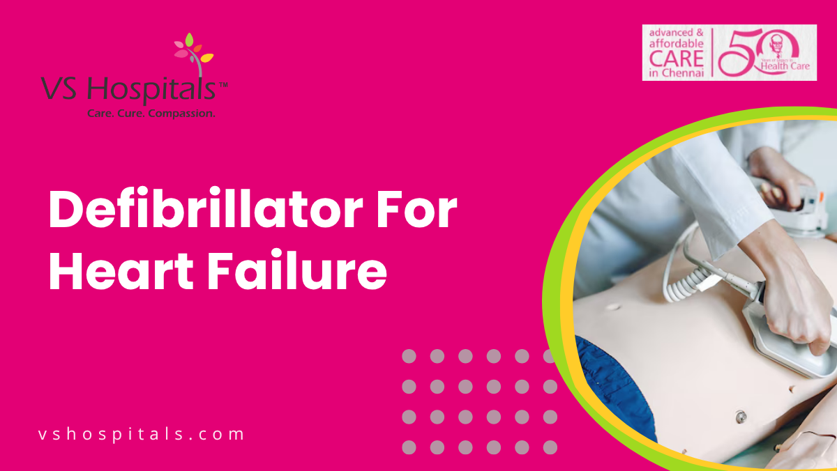 Defibrillator For Heart Failure